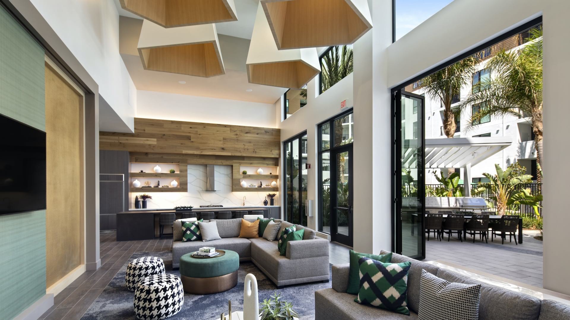 Spacious Community Lounge