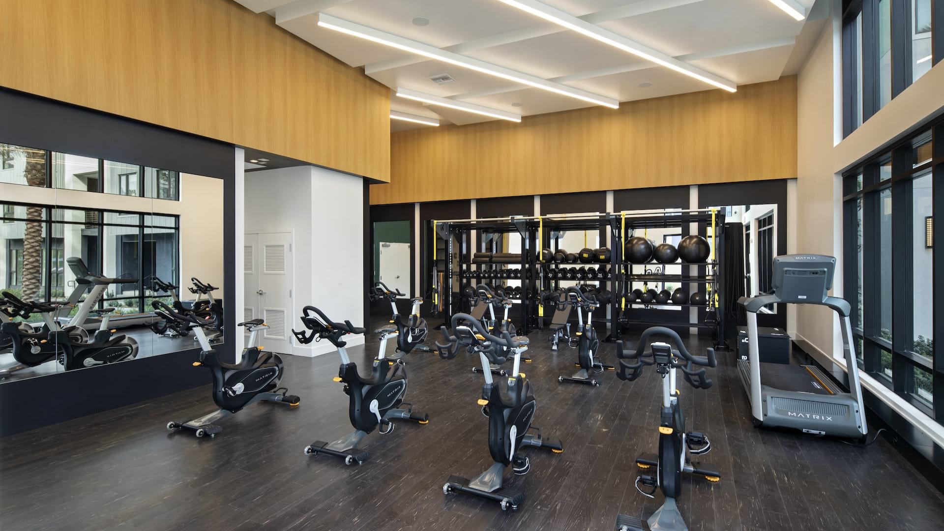 Indoor Fitness Studio